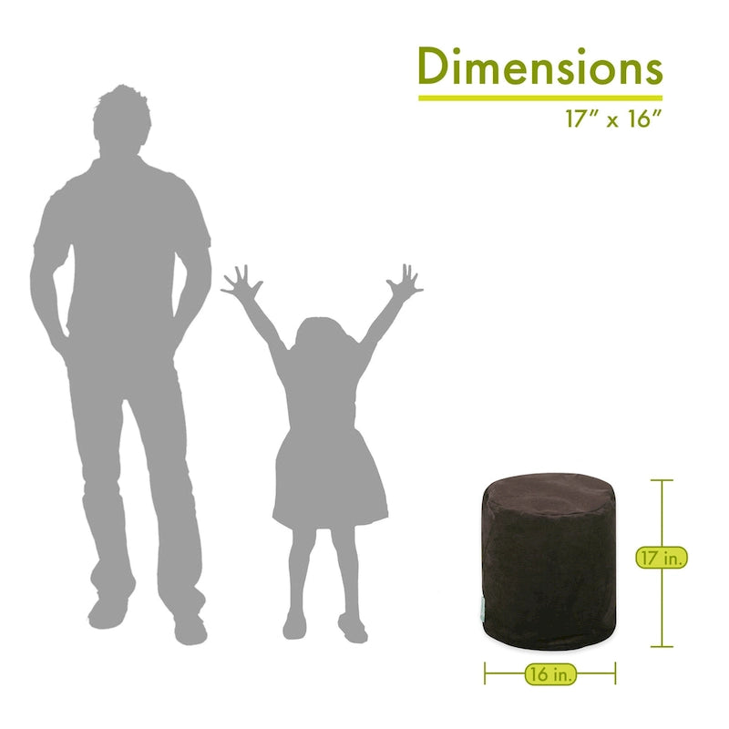Pouf Contenitore da Interno 40 L x 40 P x 43 H