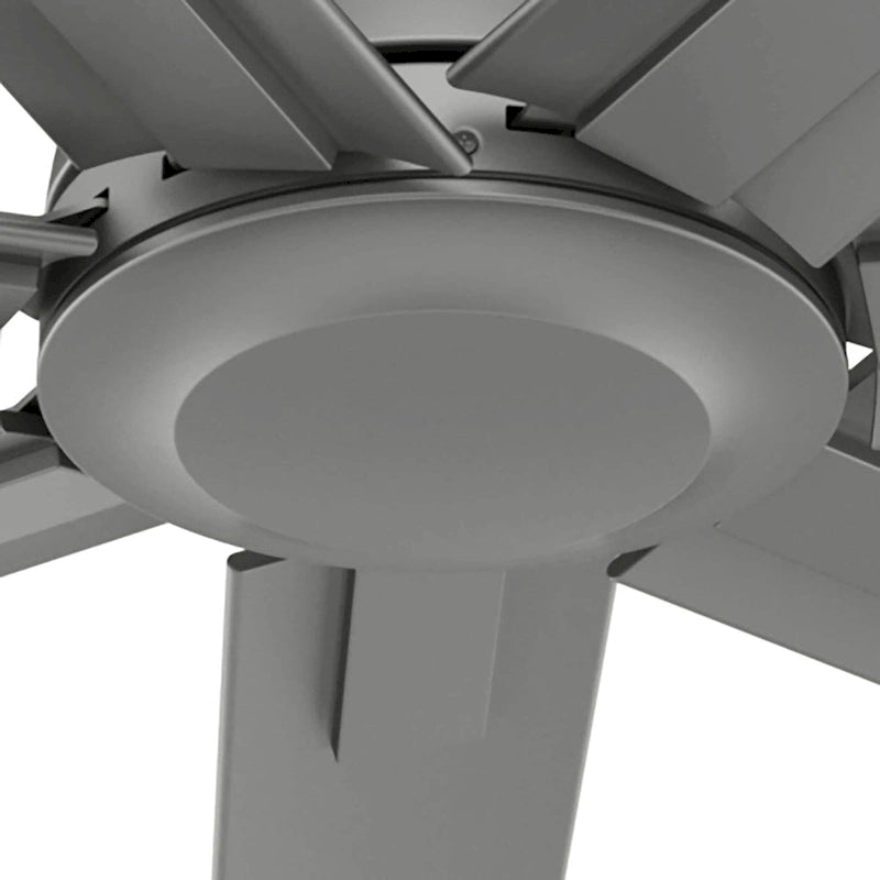 Ventilatore da soffitto da esterno Windmill da 72 pollici con controllo a parete - Adatto per ambienti umidi, stile industriale moderno, ENERGY STAR