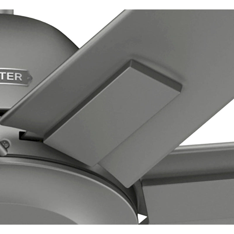 Ventilatore da soffitto da esterno Windmill da 72 pollici con controllo a parete - Adatto per ambienti umidi, stile industriale moderno, ENERGY STAR