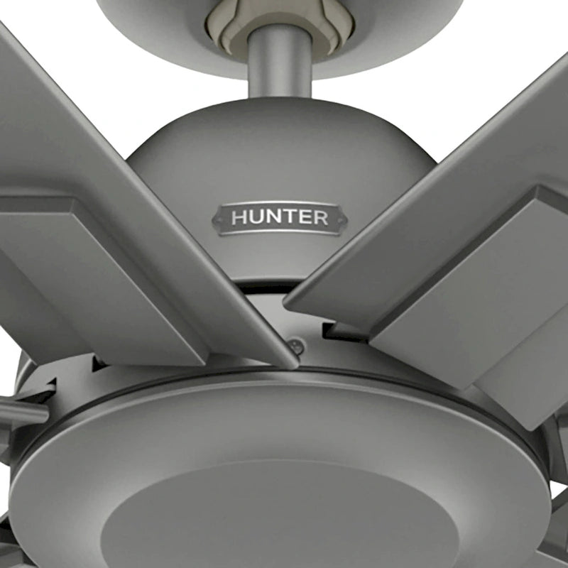 Ventilatore da soffitto da esterno Windmill da 72 pollici con controllo a parete - Adatto per ambienti umidi, stile industriale moderno, ENERGY STAR