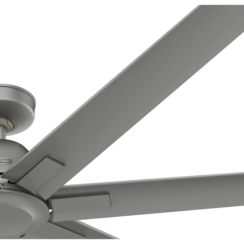 Ventilatore da soffitto da esterno Windmill da 72 pollici con controllo a parete - Adatto per ambienti umidi, stile industriale moderno, ENERGY STAR