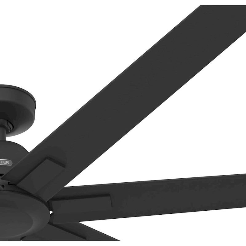 Ventilatore da soffitto da esterno Windmill da 72 pollici con controllo a parete - Adatto per ambienti umidi, stile industriale moderno, ENERGY STAR