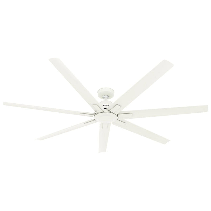 Ventilatore da soffitto da esterno Windmill da 72 pollici con controllo a parete - Adatto per ambienti umidi, stile industriale moderno, ENERGY STAR