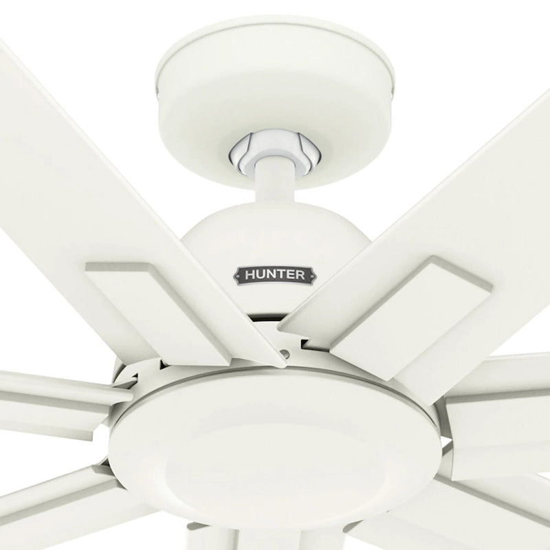 Ventilatore da soffitto da esterno Windmill da 72 pollici con controllo a parete - Adatto per ambienti umidi, stile industriale moderno, ENERGY STAR