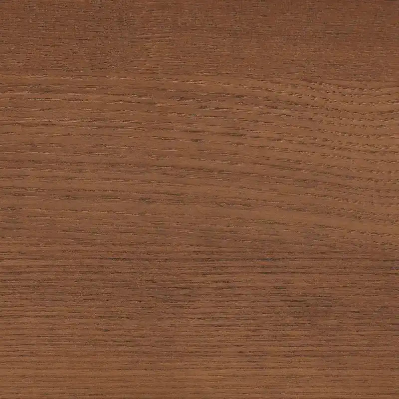 Struttura letto Sarita Mid-Century Modern in legno di frassino con finitura noce