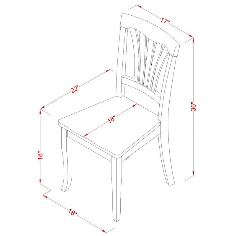 East West Furniture Set da 9 Pezzi con Tavolo Moderno, Include un Tavolo Ovale in Legno e 8 Sedie da Cucina, Quercia (Opzioni Seduta)