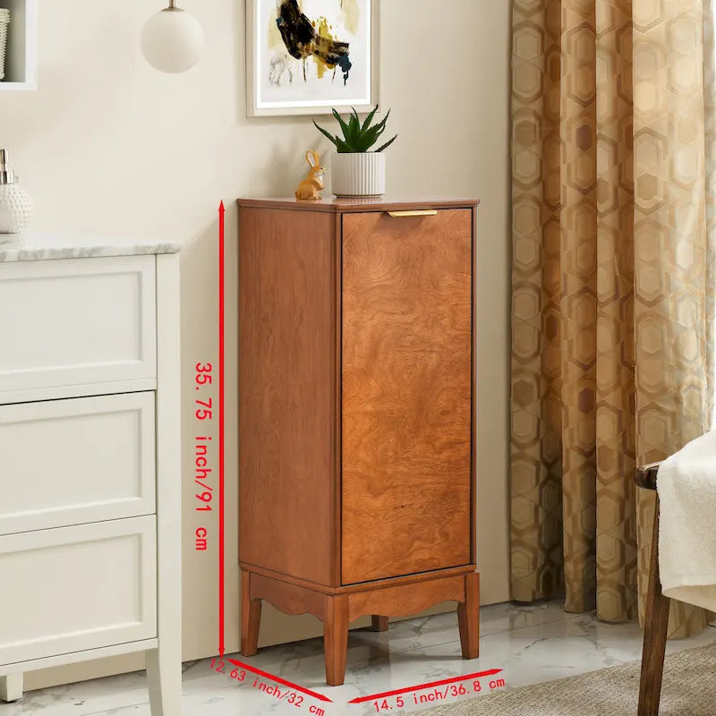 Mobiletto moderno da bagno con ripiani regolabili