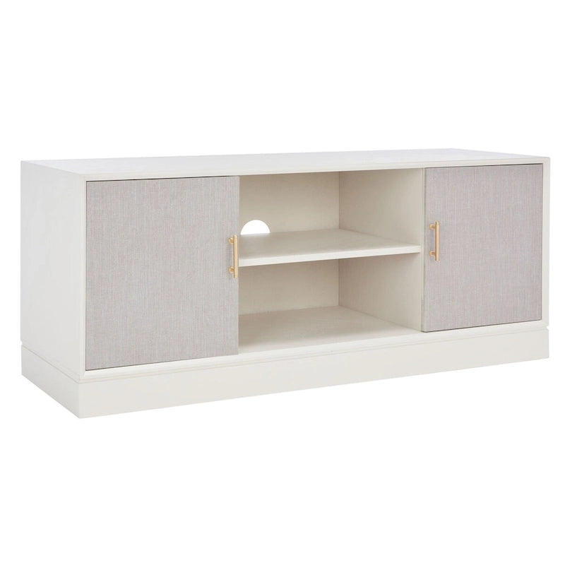 Mobile porta TV a 2 ante e 1 ripiano - 47 L x 16 P x 20 A