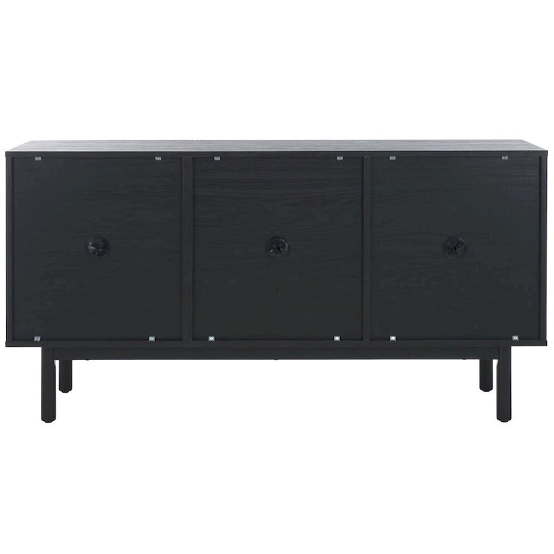 Credenza Media 3 Ante in Rattan - 54Lx19Px30H
