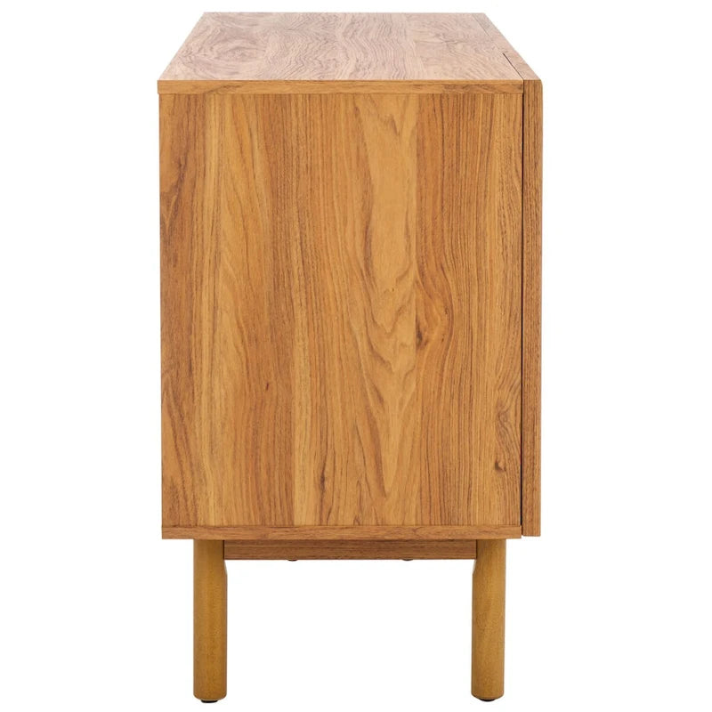 Credenza Media 3 Ante in Rattan - 54Lx19Px30H